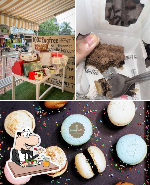 The restaurant's food and exterior