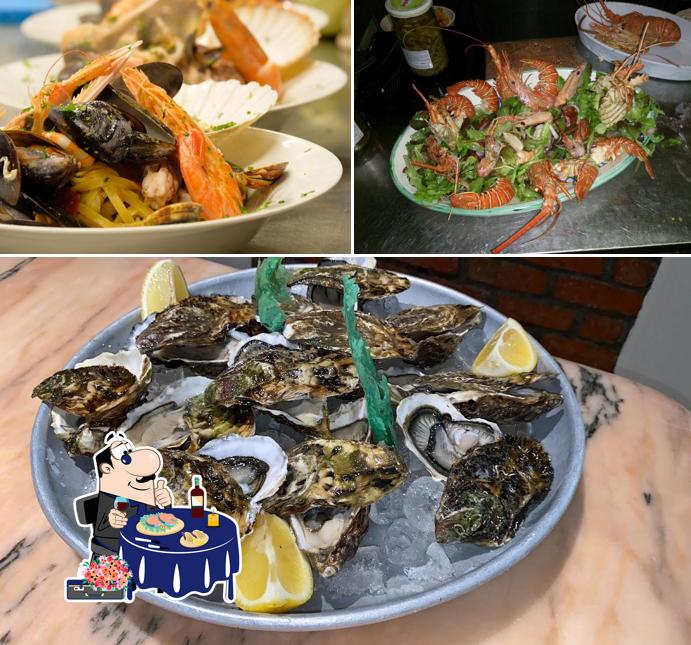 Prenditi tra i vari piatti di mare proposti a "Da Pasqualino & Cinzia" Mare & Pizza