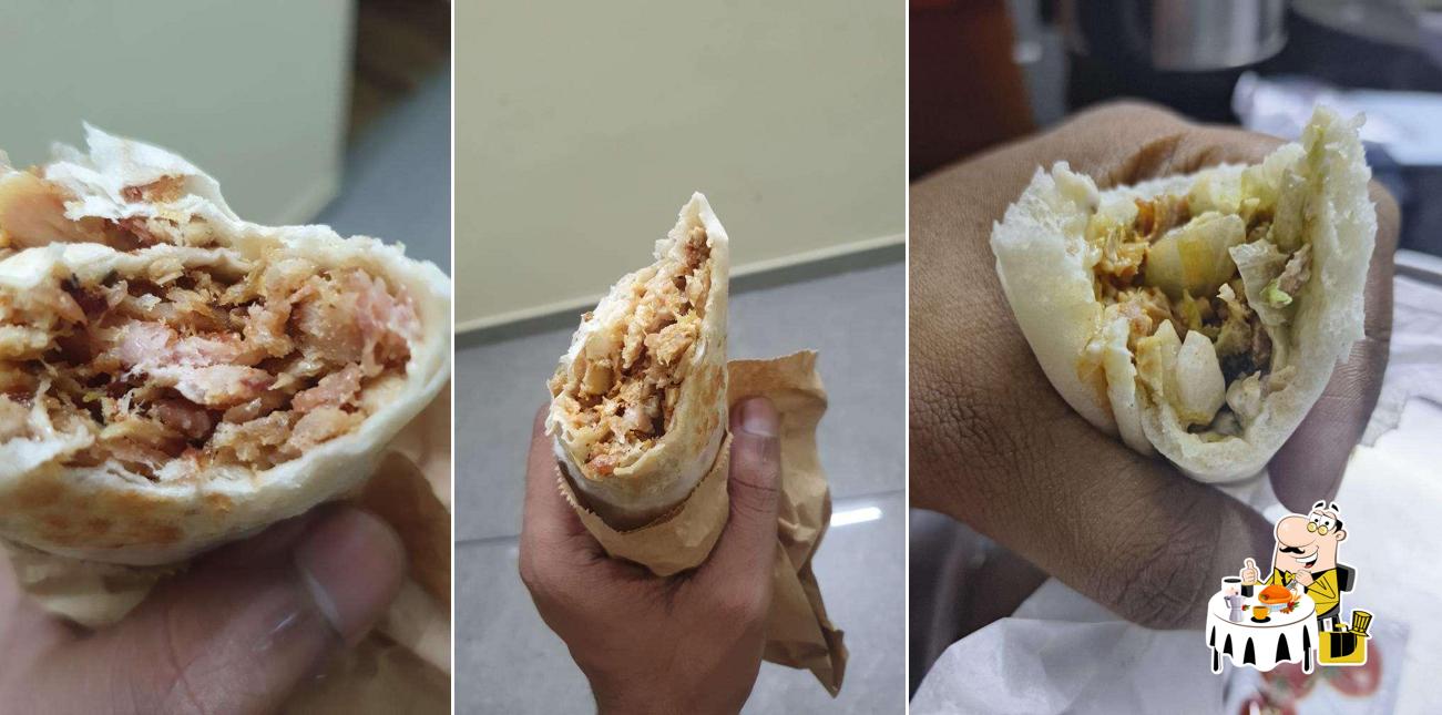 Food at Labanese Legend (The shawarma king)