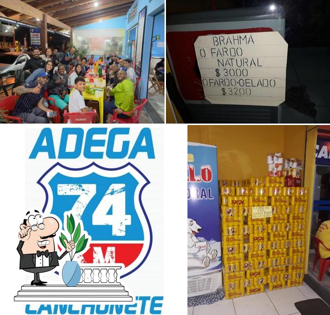 ADEGA E LANCHONETE 74 KM