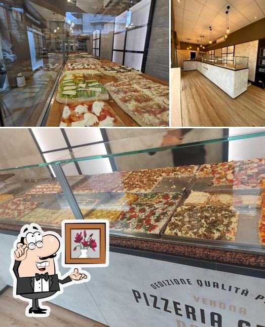 Gli interni di Pizzeria al taglio stadio da roby