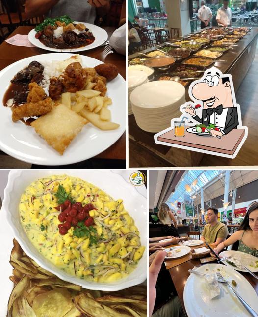 Comida em Restaurante Dona Conceição