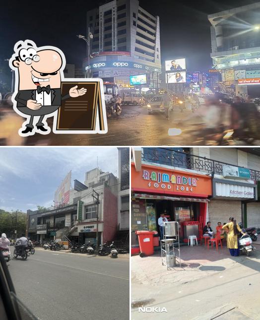 The exterior of Rajmandir Food Zone