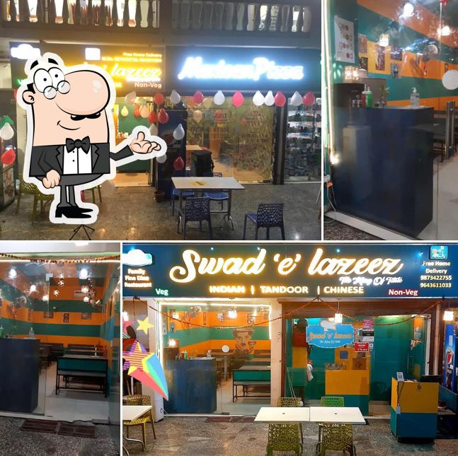 The interior of Swad E Lazeez