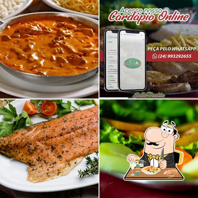 Platos en Restaurante Fogão a Lenha Resende