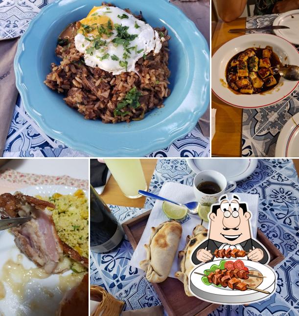 Platos en Casa Di Lucy