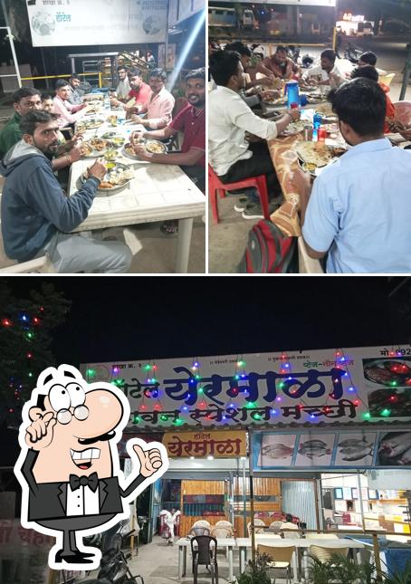 The interior of Hotel Yermala - Bhigwan Special Macchi