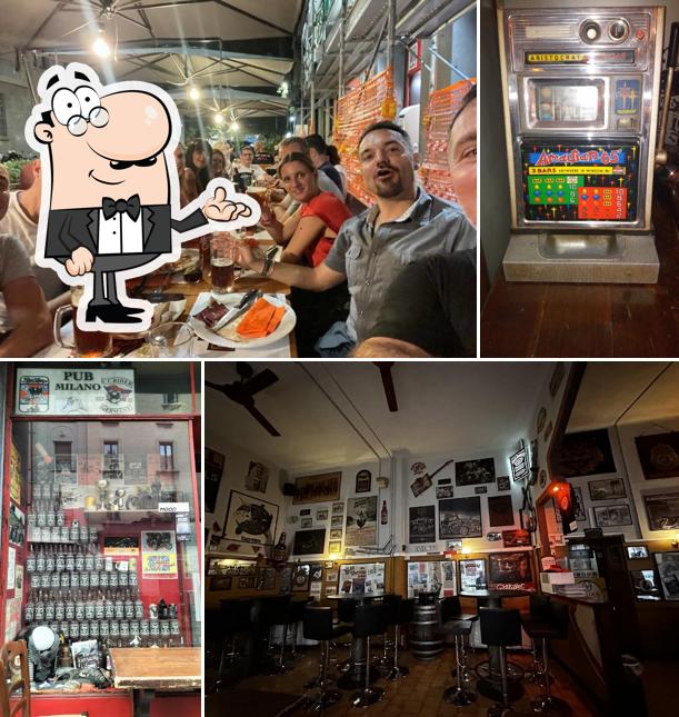 Gli interni di Blues Bikers Motorcycle Pub