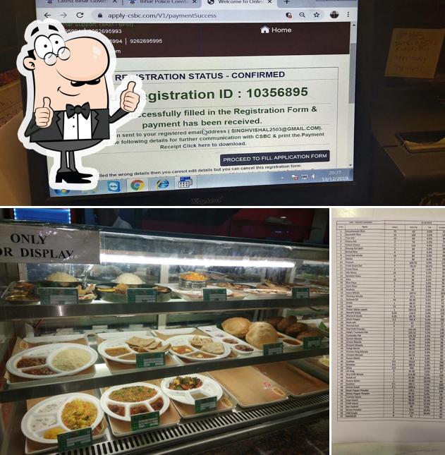 See this image of irctc Aaharam Pure Veg Restaurant