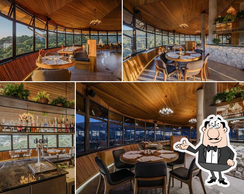 Veja imagens do interior do Sierra 360 Restaurante Giratório