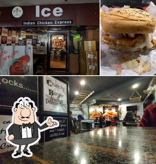 Check out how Indian Chicken Express looks inside