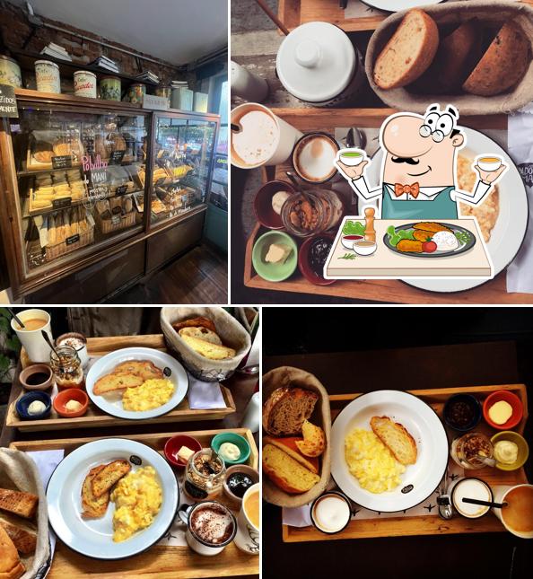 Platos en Padoca do Maní