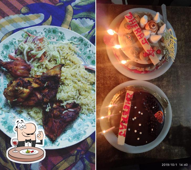 Food at One Up Fast Food & Restaurant