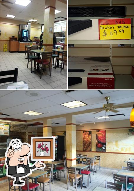 L'intérieur de Subway