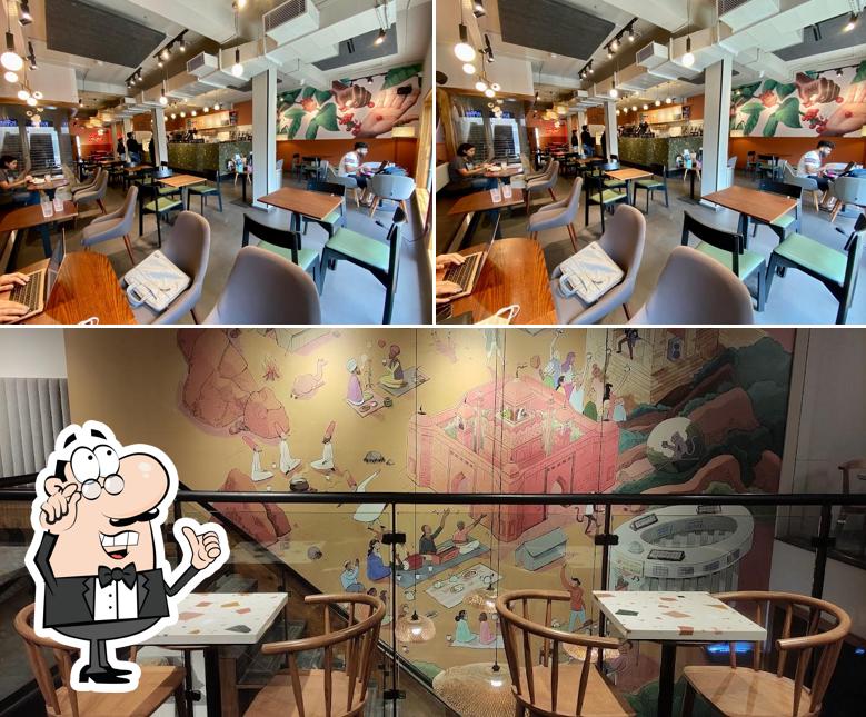 The interior of Third Wave Coffee