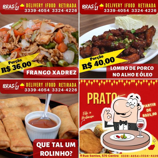 Platos en Bras-li Restaurante