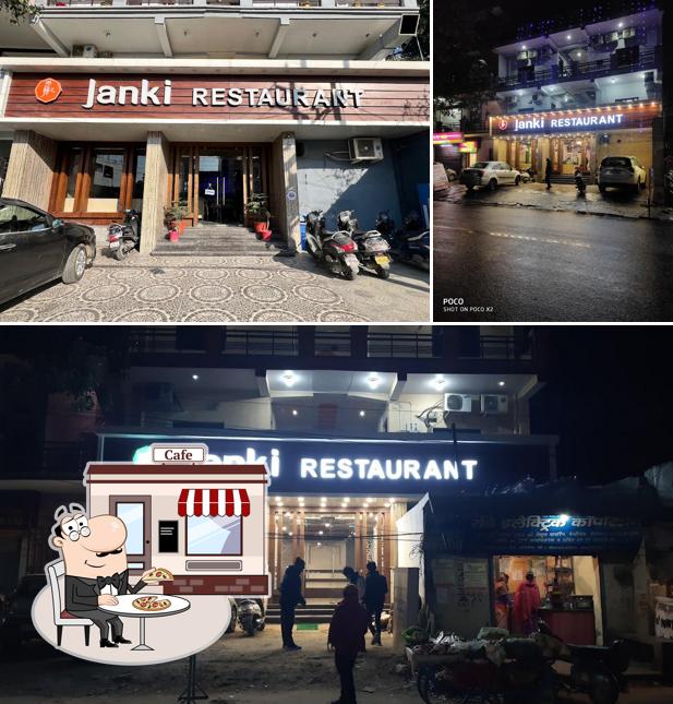 Enjoy the view outside Janki Restaurant