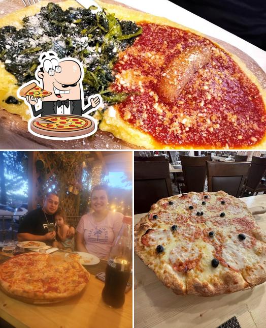 A Ristorante Hotel Polentone, puoi goderti una bella pizza