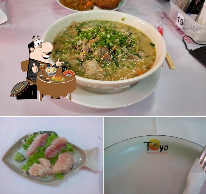 Comida em Toyo Comida Oriental