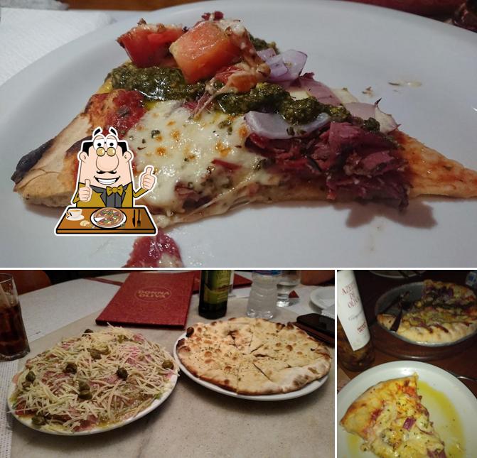 No Donna Oliva Pizzaria, você pode pedir pizza