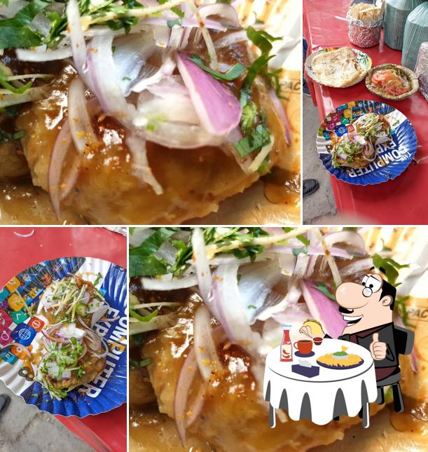 Order a burger at Jai maa durga chat corner