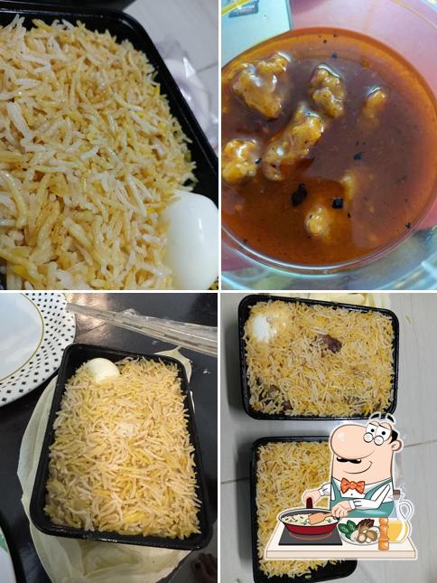 Fried rice at Old Calcutta Cafe