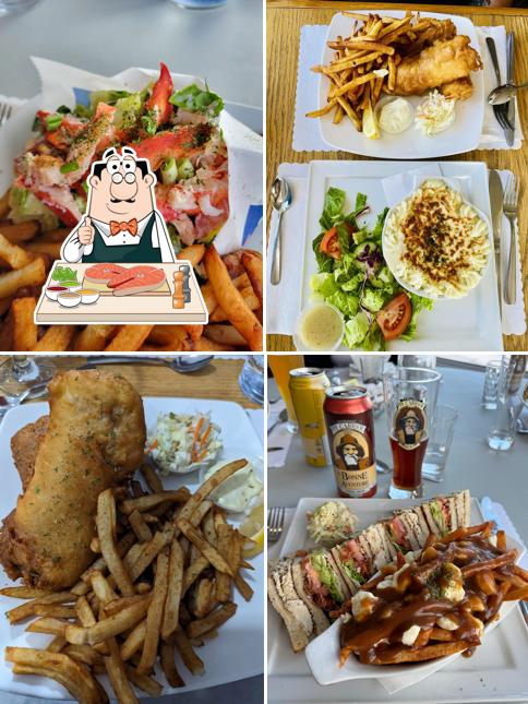 Poisson frites à La Capitainerie des 2 sœurs