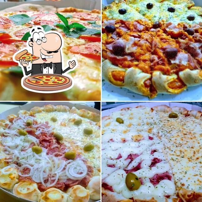 Experimente diversos estilos de pizza