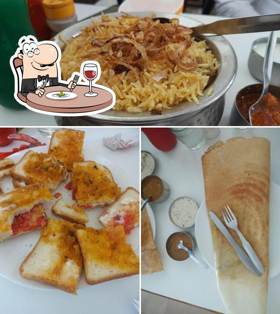 Food at Indian Coffee House