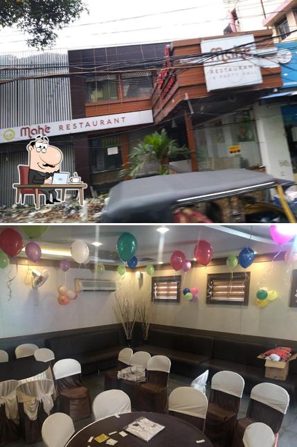 The interior of Mahe Restaurant & Party Hall
