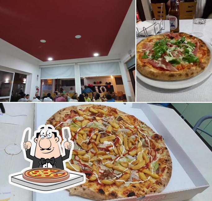 A I Due Ghiottoni, puoi prenderti una bella pizza