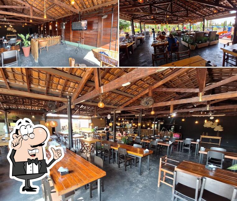 O interior do OLIVA RESTAURANTE - À LA CARTE & PARRILLA