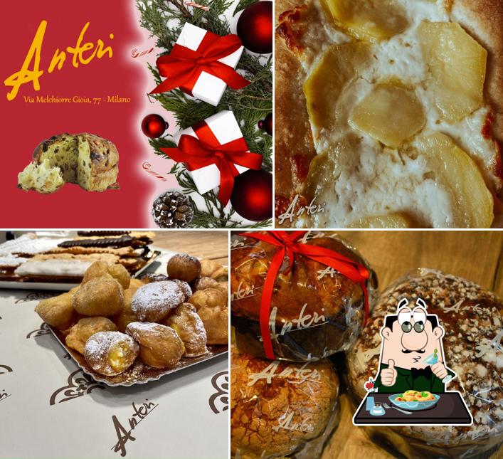 Platti al Pasticceria Anteri