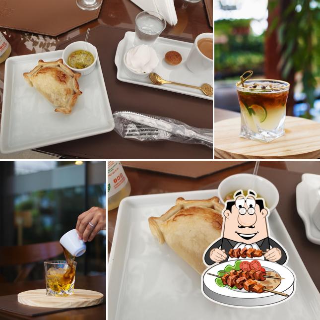 Comida em Café Imperial