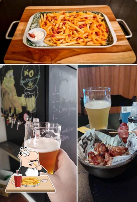 Batata frita em KO Gastropub