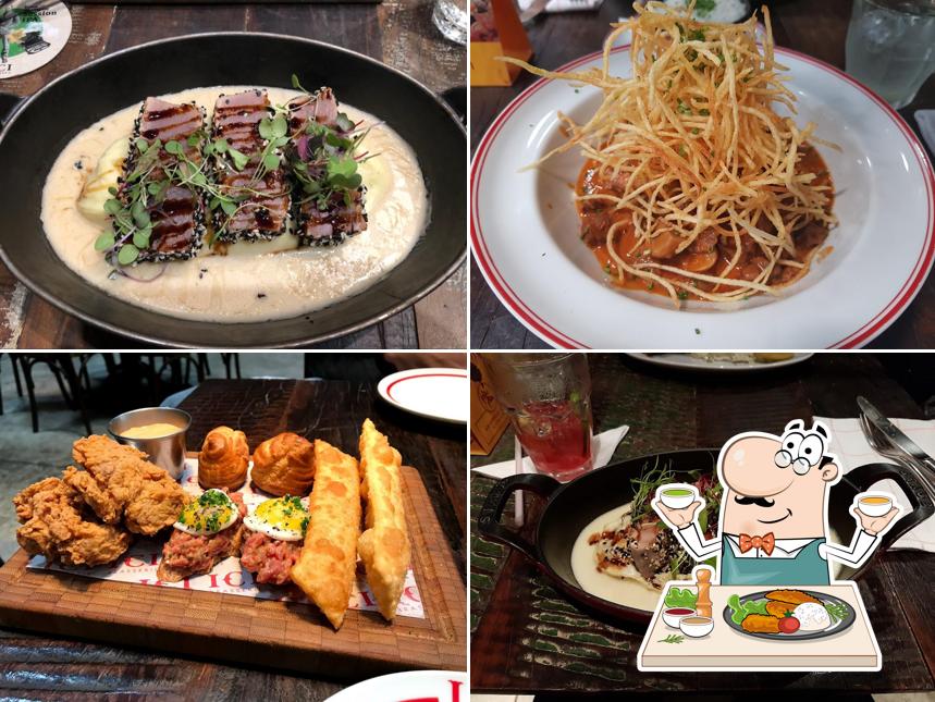 Platos en ICI Brasserie - Jardins