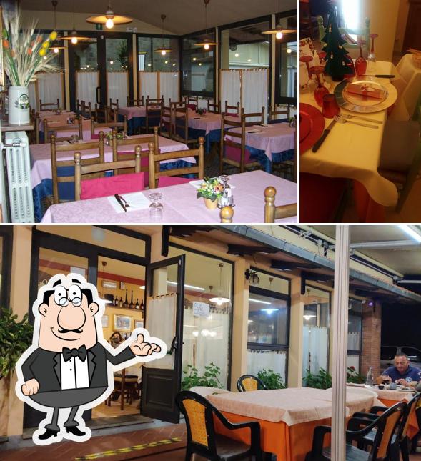 Dai un'occhiata agli interni di Ristorante Pizzeria Il Rustichello