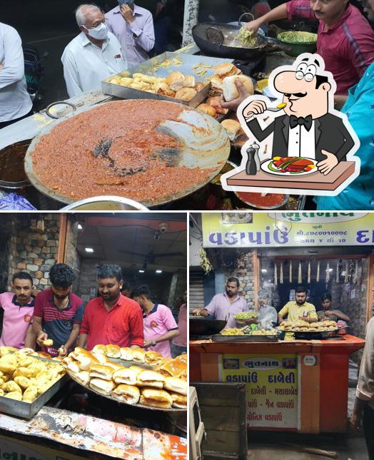 Food at Bhutnath Vadapau & Dabeli