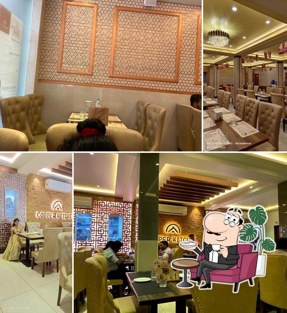 The interior of Copper Kitchen