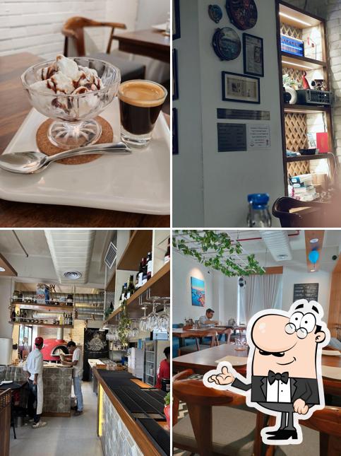 The interior of Pizzeria da Susy