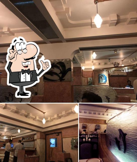 The interior of Unicorn Bar and Restaurant