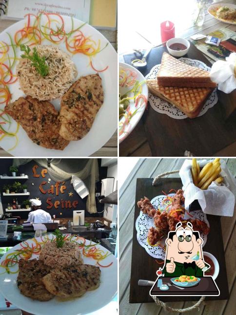 Food at Le Café Seine