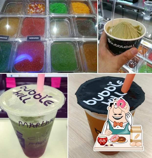 Peça uma das opções doces