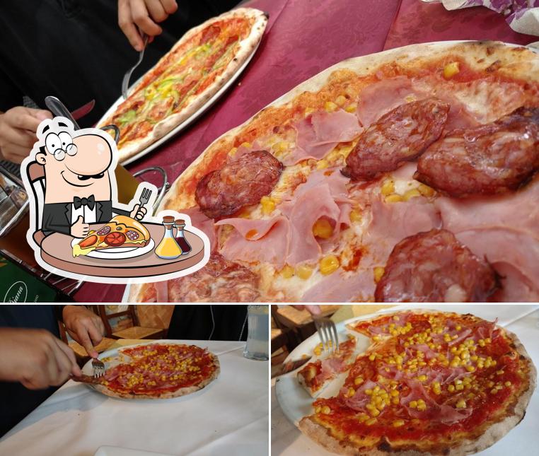 A Ristorante La Ruffa, vous pouvez prendre des pizzas