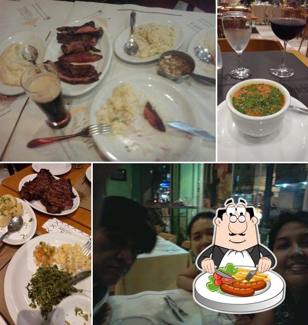 Platos en Na Brasa Columbia - Botafogo