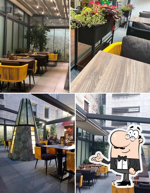 Gli interni di Piramida Pizza&Bar