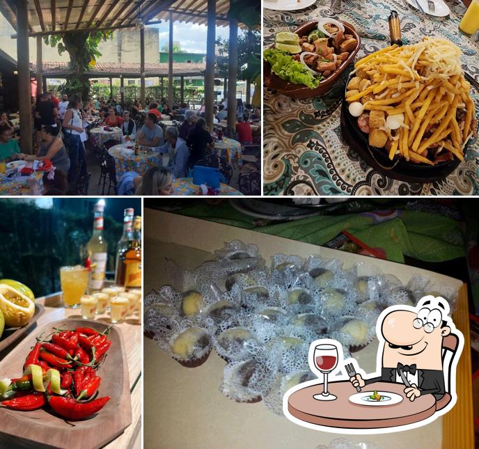 Platos en Restaurante Jardim de Minas