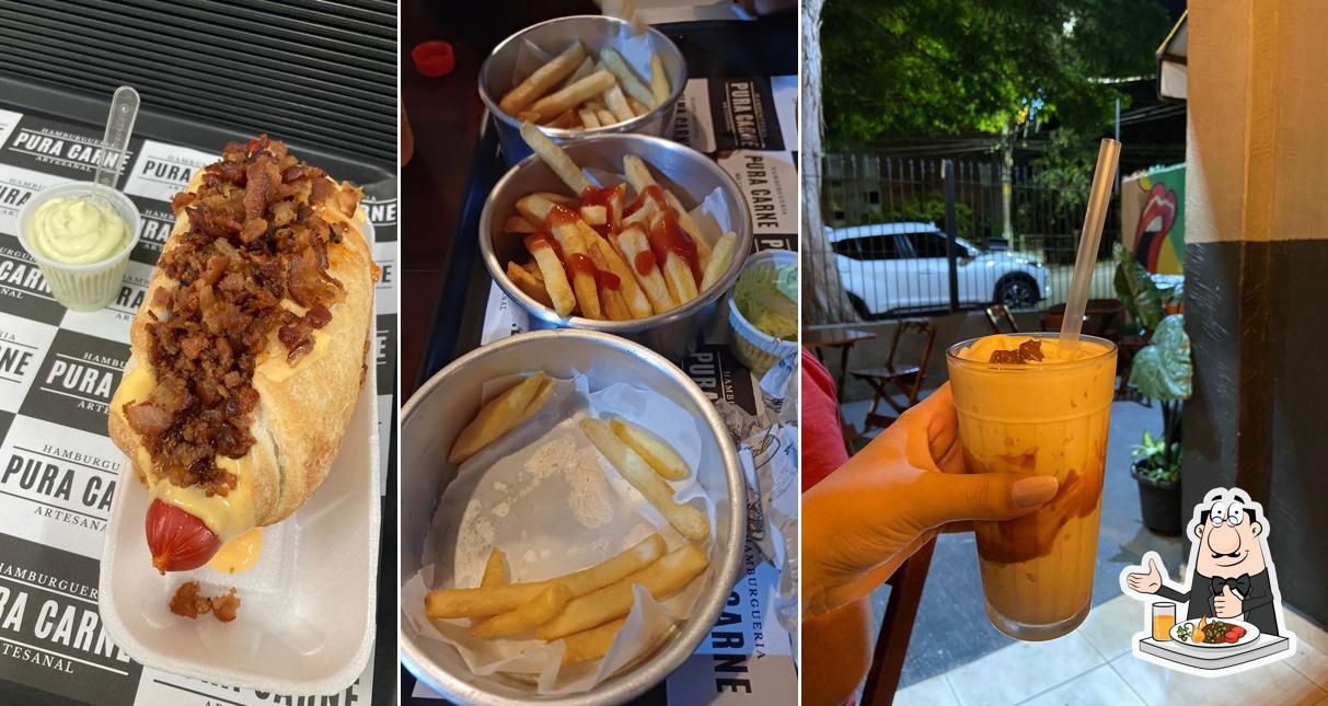 Comida em PURA CARNE HAMBURGUERIA