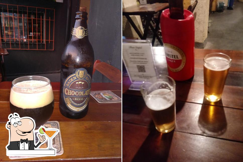 Prove uma bebida do menu