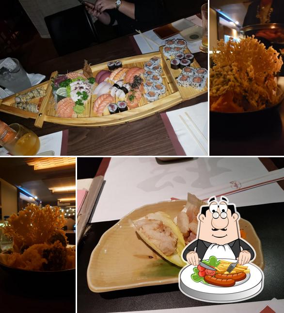 Platos en Sakura Restaurante